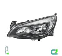 Faro Principal Izquierdo 12V W21/5W Halógeno HELLA para U. A. Opel Astra J