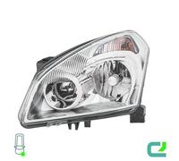 Faro Principal Izquierdo Halógeno / Xenon W5W HELLA para Nissan Qashqai I J10,