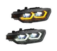 Faro Principal Montaje Para BMW Serie 3 F30 F31 F35 F80 2013-2018 LED Faro Dinámico DRL Diseño De Ojo De Ángel Lente De Proyector Faro Delantero Coche