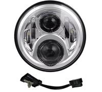 Faro Principal Motocicleta Para Street Para Glide Para Road King Para Electra Para Glide Para EFI Para FLHRSI Faro LED 7" + Luz Antiniebla Paso Motocicleta Faro LED Motocicleta(Only 7 in headlamp C)