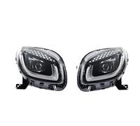 Faro Principal para Benz para Smart 453 para Fortwo Forfour 2015-2019 Conjunto De Faros Delanteros con Accesorios De Lámpara De Señal De Giro 2 Uds Faros LED Conjunto Faros Celanteros Coche
