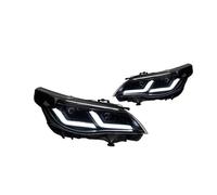 Faro Principal Para BMW E60 M5 2003-2010 DRL Luz De Freno Intermitente Conjuntos De Faros LED Para Automóvil Plug And Play(Black 2007-2010)