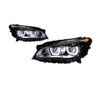 Faro Principal Para BMW F01 F02 LCI 2009-2014 Faros Delanteros LED De Estilo Diurno Proyector Doble Accesorios Modificados Para Coche Faro Delantero