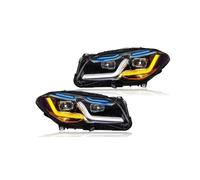 Faro Principal Para BMW F10 F18 2010-2017 Serie 5 520i 520d 530i 530d Conjunto De 2 Faros Delanteros LED Accesorios Para Coche Juego Faros Delanteros(For 2014-2017 Year)