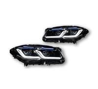 Faro Principal Para BMW F10 Serie 5 2010-2017 Faros Delanteros LED De Estilo Diurno Proyector Doble Accesorios Modificados Para Coche Faro Delantero(LHD,2014-2017 xenon)