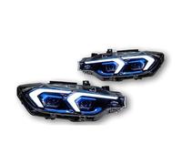 Faro Principal Para BMW F30 F31 318i 320i 325i 328i 330i 335i 2012-2019 Faro Delantero Lente De Proyector Accesorios Automotrices DRL Faro Delantero(For Halogen)