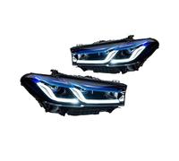 Faro Principal Para BMW G30 2017-2022 Serie 5 530i 525i Luces De Coche LED Faros Delanteros Proyector Lente Señal DRL Para Automóviles Faro Delantero(For 2017-2020 Low)
