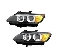 Faro Principal Para BMW Para E92 E93 320i 325i 330i M3 Faros 2007-2010 Actualización Alta Configuración Lente Proyector Faros Conjunto Lámpara Para Cabeza Coche Conjunto Faros Celanteros Coche(For Ori