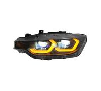 Faro Principal Para BMW Para Serie 3 F30 F35 2013 2014 2015 2016 2017 2018 Faro LED DRL Lente De Proyector Ojo De Ángel Accesorios De Lámpara De Xenón Automotriz Conjunto Faros Celanteros Coche(For ha