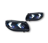 Faro Principal Para BMW Para X1 E84 2010-2015 Faros Delanteros LED Faros Delanteros DRL Intermitentes Luces Altas Proyector Angel Eye Lente Faro Delantero(For Halogen)