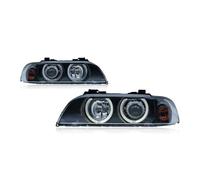Faro Principal Para BMW Serie 5 E39 Faro Delantero 1997-2003 Proyector LED Faro Delantero Luz Circulación Diurna Luces Coche
