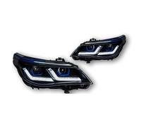 Faro Principal Para BMW Serie 5 E60 520I 523I 530I 2003-2010 Luces De Coche Faros Delanteros LED Faros Delanteros DRL Lente De Proyector Faro Delantero(LHD,2003-2006A)