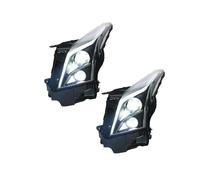 Faro Principal para Cadillac para ATS 2013-2019 LED Faro Proyector Lente Lámpara Frontal DRL Señal Dinámica Accesorios Plug and Play Luces De Coche Conjunto Faros Celanteros Coche