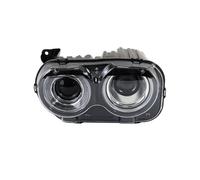 Faro Principal para Dodge para Challenger 2015-2022 Luces De Conducción Automática Lámpara De Señal Conjunto De Faros Delanteros Coche Parachoques Halógeno Faro Conjunto Faros Celanteros Coche(Only 1