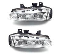 Faro Principal Para Land Para Rover Para Range Para Rover Evoque 2011-2015 Izquierda Derecha LED Parachoques Delantero Lámpara Antiniebla Luz Circulación Diurna Conjunto Faros Celanteros Coche(White a