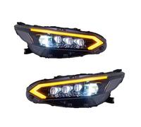 Faro Principal Para Nissan Para Sylphy 2020 2021 2022 2023 Faros LED RGB Lámpara De Cabeza Estilo De Coche Proyector De Señal Plug And Play 2 Uds Faro De Coche Conjunto Faros Celanteros Coche(No rotat