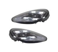 Faro Principal para Panamera 970 2010-2017 Faros Delanteros LED 971 DRL Faro Delantero Montaje Plug and Play Par De Faros Delanteros Conjunto Faros Celanteros Coche(2pcs 2014-2017)