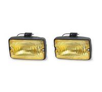 Faro Principal Para PEUGEOT 205 Para GTI Para CTI 106 306 Mi16 H3 Luz Antiniebla Delantera Coche Lámpara Antiniebla DRL Lámpara Conducción Foco Luz Luces Parachoques Delantero(2 x Yellow Shell)