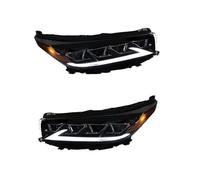Faro Principal para Toyota para Highlander 2018-2021 A para Lexus Style Conjunto Faros Completos LED Actualización Accesorios Lentes Proyector Faros LED 2 Piezas Conjunto Faros Celanteros Coche