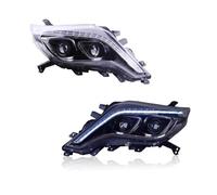 Faro Principal Para Toyota Para Prado 2014-2017 LED Faro Lámpara Principal DRL H7 Lente De Proyector De Señal Automotriz Plug And Play Faros De Estilo De Coche Conjunto Faros Celanteros Coche(Xenon pl
