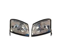 Faro Principal para Toyota para TOWNACE para LITEACE Noah 1999 2000 2001 2002 Cromado Un Par De Luces Intermitentes Delanteras Conjunto Faros Celanteros Coche