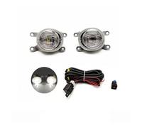 Faro Principal para Toyota para Yaris Vios 2020-2022 Giro Dinámico Relé Señal Amarilla DRL Luz Diurna Cubierta Lámpara Antiniebla Luz LED Conducción Diurna Coche Conjunto Faros Celanteros Coche(White