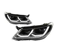 Faro Principal Para VW Faros Para Tiguan 2007-2012 Actualización De Faros LED Para Tiguan X Lente De Proyector Led DRL Señal Estilo De Coche Lámpara De Cabeza Conjunto Faros Celanteros Coche(For 2013-