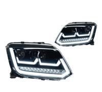 FARO PRINCIPAL Para VW Para Amarok Faros 2010-2020 LED Lente De Proyector De Faro DRL Señal Animación Lámpara De Cabeza De Coche Faro delantero(Manejo del lado derecho)