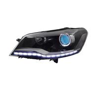 Faro Principal para VW para Bora 2008-2012 2013-2015 Lámpara De Circulación Diurna 2 Uds Conjunto De Faros LED De Coche DRL Conjunto Faros Celanteros Coche(13-15)