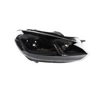 FARO PRINCIPAL Para VW Para Golf 6 Faros Delanteros 2009-2012 6 Faros Delanteros Para LED Lámpara Señal DRL Hid Bi Xenon Automóviles Faro Delantero Estilo Coche Faro Delantero Principal(All L*ED Black