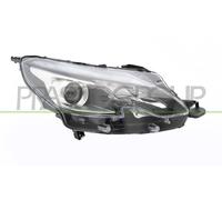 PRASCO LED Faro Principal Derecho Con Servomotor para Peugeot 2008I Bj.15-20