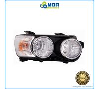 FARO PROYECTOR ANT DERECHO PARABOLA NEGRA BORDE CROMADO DX - CHEVROLET AVEO 11