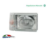 Faro Proyector Delantero Derecho Manual Blanco Fiat Panda 141 1986- >46421732