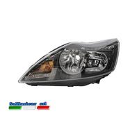 Faro Proyector Delantero Izquierdo Chasis Negro Ajustable Ford Focus 2007- >17
