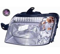 Faro Proyector Fiat Panda 2009-2011 Derecho Fanal Delantero Con Conexión Violeta