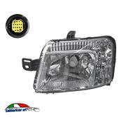 Faro Proyector Izquierdo Conector Amarillo Adecuado A Fiat Panda 169 2003- >5179