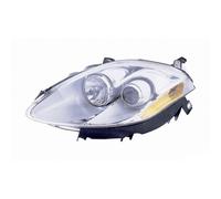 Faro proyector luz delantera derecha para Fiat Bravo 2007 al 2010 parábola cromata