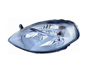 Faro proyector luz delantero derecha lancia ypsilon 2003 al 2006 musa 2004 en adelante