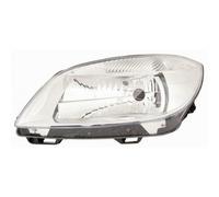 Proyector Derecho H4 Eléctrico Con Motor Skoda Fabia-(Año 2010-2014)