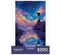 Faro Puzzle De 1000 Piezas 70x50cm/1000pcs Juego Relajante Creativo con Educación Y Decoración Hogareña Regalo Universal para Todos