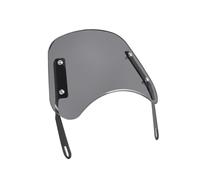 Faro Redondo Universal Para Motocicleta 1 Unidad Parabrisas Moto Cúpula(Grey)