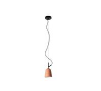 Faro STUDIO Lámpara de techo colgante tipo cúpula, 11 cm, negro mate, rosa