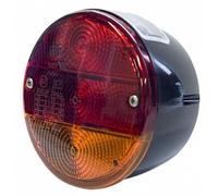 Faro Trasera halógeno redondo DX 3 luces gálibo 140 mm de ama