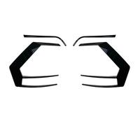 Faro Trasero 1 Juego para VW para Golf 7 para GTI R para GTD 2013 2014 2015 2016 Cubierta Decorativa para Marco De Luz Trasera Coche Color Negro Luces traseras