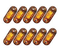 Faro Trasero 10 Uds. Luces Indicador Lateral 12V 24V Lámpara Señal Giro Para Camioneta Remolque Luces Traseras Coche Con Luces