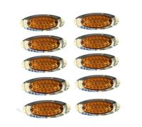 Faro Trasero 10 Uds. Luz De Indicador Lateral Para Coches Camiones Camiones Remolques Autobuses Frenos Traseros Lámpara Advertencia Coche Señal Giro