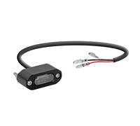 Faro trasero de moto universal taac ls01 4 leds humo-negro aluminio (m3 distanci