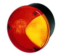 FARO TRASERO Derecho HELLA 24 V R5W Tecnología Bombilla para IKARUS