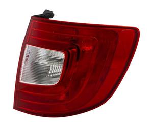 Faro trasero derecho rojo W16W P21W RY10W sin soporte de lámpara para modelo Superb II Kombi 3T5