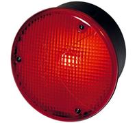HELLA 2SA 964 169-091 Luz trasera - Halógena - 24/12V - Montaje/montaje exterior - Color de tulipa: rojo - Conector: Conector plano - derecha/izquierda - Cant.: 1